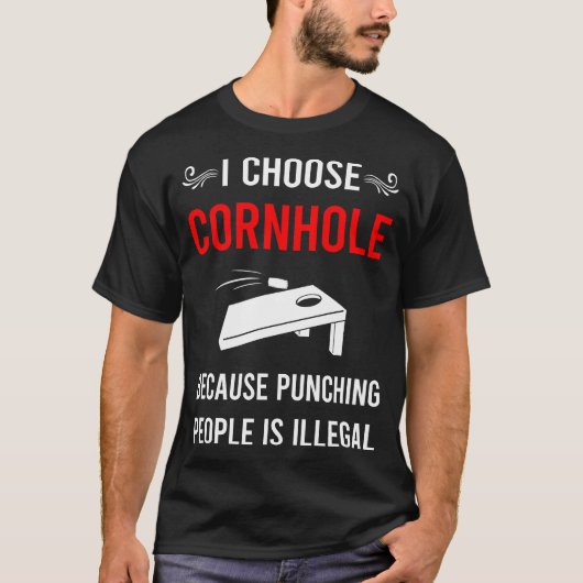 Cornhole Boksen T-shirt (Voorkant)