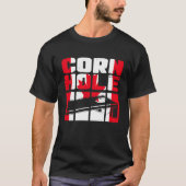 Cornhole  Canada vlag Canadees esdoornblad T-shirt (Voorkant)