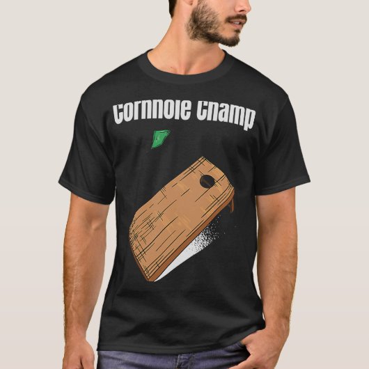 Cornhole Champ T-shirt (Voorkant)