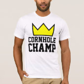 CORNHOLE CHAMP T-shirts (Voorkant)