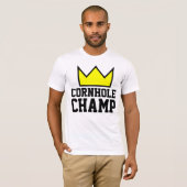 CORNHOLE CHAMP T-shirts (Voorkant volledig)