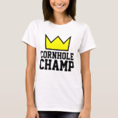 CORNHOLE CHAMP T-shirts (Voorkant)