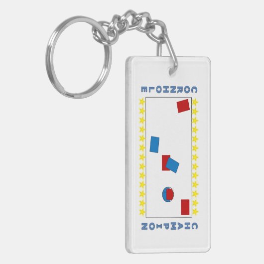 Cornhole Champion Sleutelhanger (Voorkant Links)