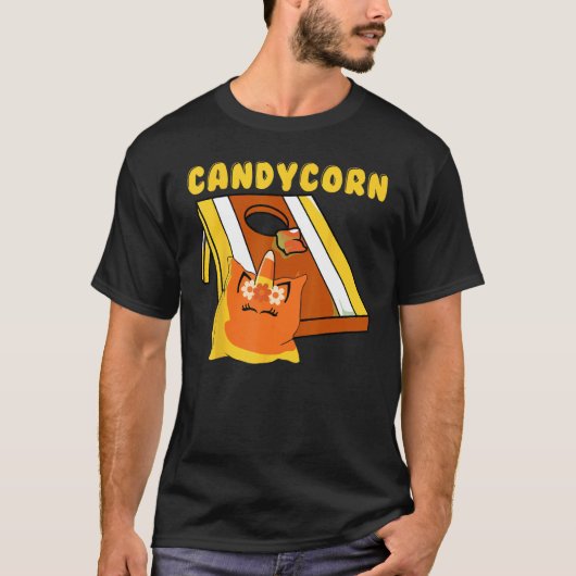 Cornhole Corn Hole Candycorn T-shirt (Voorkant)