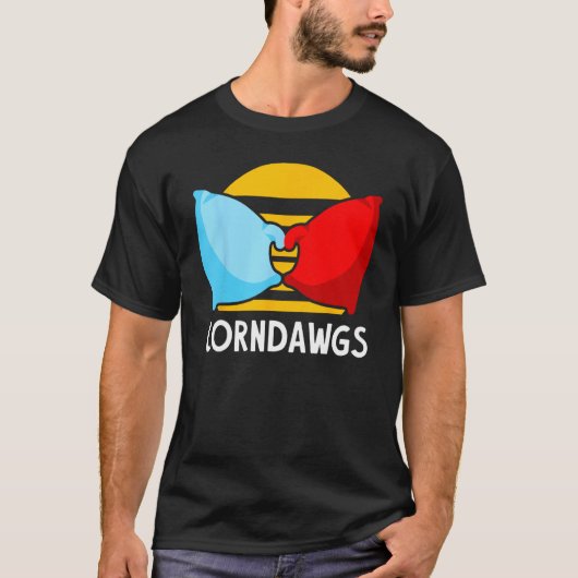 Cornhole Corn Hole Corndawgs T-shirt (Voorkant)