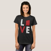 Cornhole Corn Hole LOVE 1 T-shirt (Voorkant volledig)