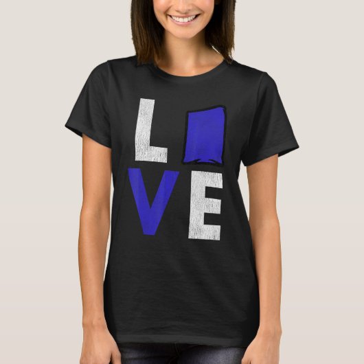 Cornhole Corn Hole LOVE T-shirt (Voorkant)