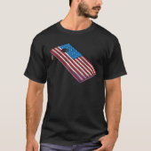 Cornhole Corn Hole Patriotic T-shirt (Voorkant)