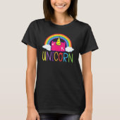 Cornhole Corn Hole Unicorn T-shirt (Voorkant)