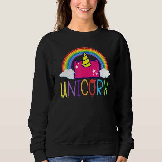 Cornhole Corn Hole Unicorn Trui (Voorkant)