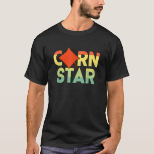 Cornhole Corn Star Bean Bag Toss Winnaar Ch T-shirt