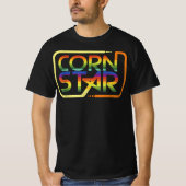 Cornhole Corn Star T-shirt Cornhole T-shirt (Voorkant)