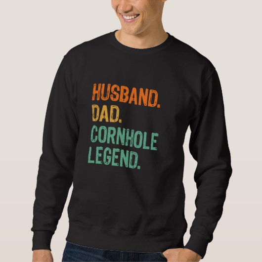 Cornhole Dad Grappige Legende Trui (Voorkant)