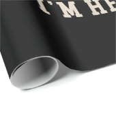 Cornhole en bier, daarom ben ik hier Cornhole Cadeaupapier (Rol Hoek)