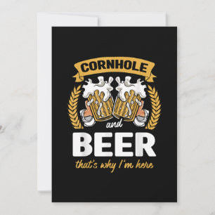 Cornhole en bier, daarom ben ik hier Cornhole Pla Kaart