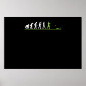 Cornhole Evolutie Grappig Corn Hole Cadeau Poster (Voorkant)