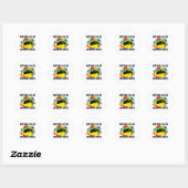 Cornhole Game Boards Tassen Grappig Ronde Sticker (Vel)