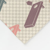 Cornhole Game Lover Deken Retro Cornhole Gooi (Hoek)