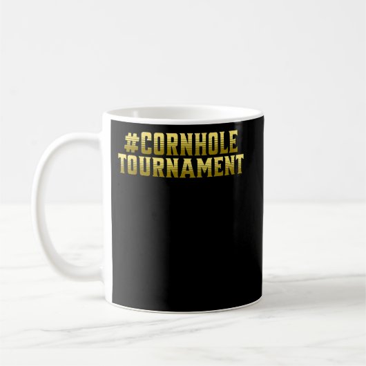 Cornhole - Grappig Cornhole Koffiemok (Links)