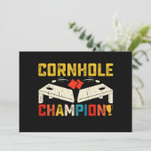 Cornhole Kampioen Amerika USA 4 juli  Kaart (Staand voorkant)