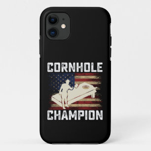 Cornhole Kampioen Amerikaanse Vlag USA 4 juli  Case-Mate iPhone Case