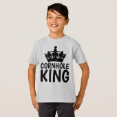 CORNHOLE KING T-shirts (Voorkant volledig)