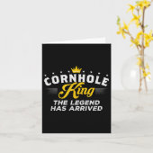 Cornhole King The Legend is aangekomen bij Cornhol Kaart (Gele Bloem)