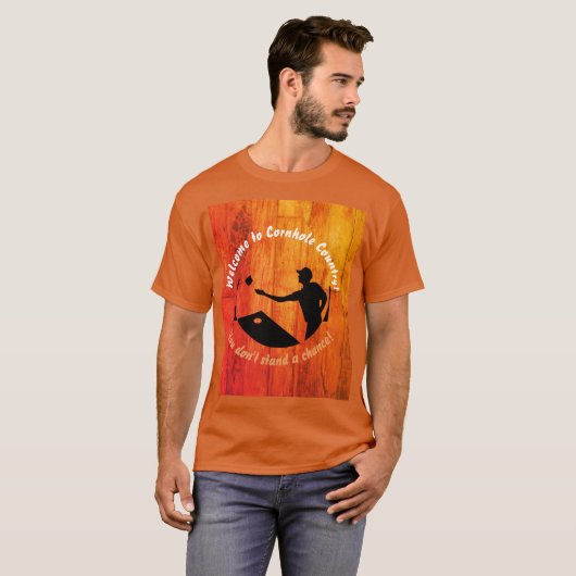 Cornhole Land T-Shirt (Voorkant volledig)