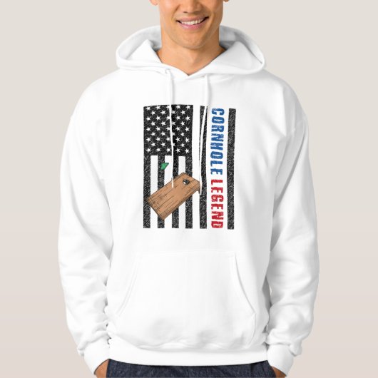 Cornhole Legend USA Hoodie (Voorkant)