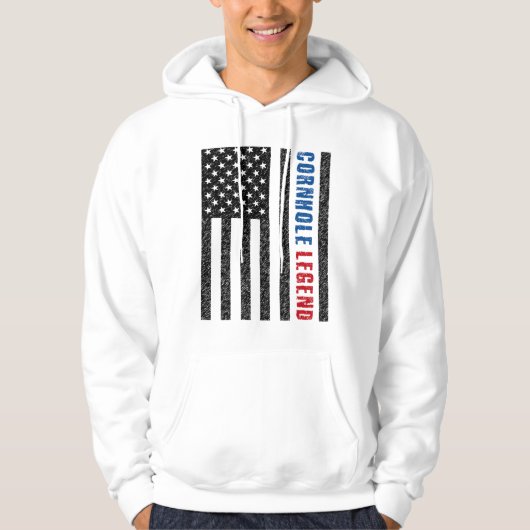 Cornhole Legend USA Hoodie (Voorkant)