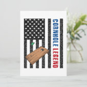 Cornhole Legend USA Kaart (Staand voorkant)