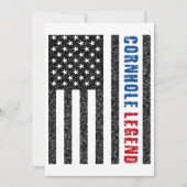 Cornhole Legend USA Kaart (Voorkant)