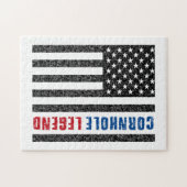 Cornhole Legend USA Legpuzzel (Horizontaal)