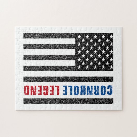 Cornhole Legend USA Legpuzzel (Horizontaal)