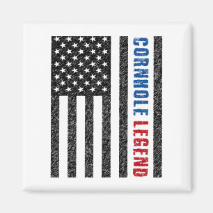 Cornhole Legend USA Magneet