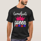Cornhole Queen Corn Hole T-shirt (Voorkant)