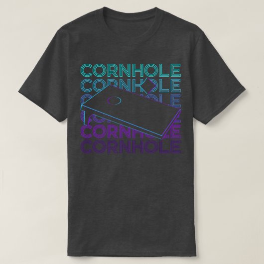 Cornhole Retro Cadeft T-shirt (Design voorkant)