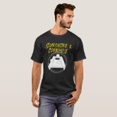 Cornhole Speler Sack Tossing Zomer Hobby T-shirt (Voorkant volledig)