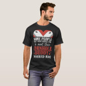 Cornhole Team Bean Bag Speler Champ Man Vrouw M T-shirt (Voorkant volledig)