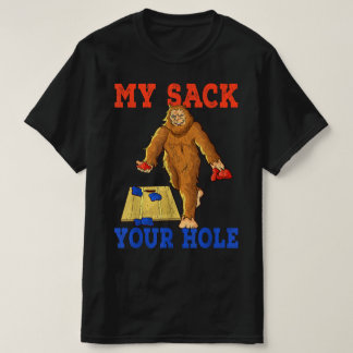 Cornhole Teams Gifts Your Hole is mijn doel T-shirt