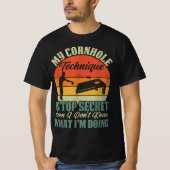 Cornhole Toss Game T-shirt (Voorkant)