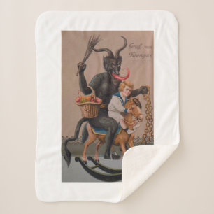 Cornhole Trophy Tshirt Vintage kerstcadeaus voor Sherpa Deken