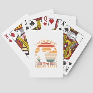 Cornhole - Zakken gooien en roem najagen Pokerkaarten