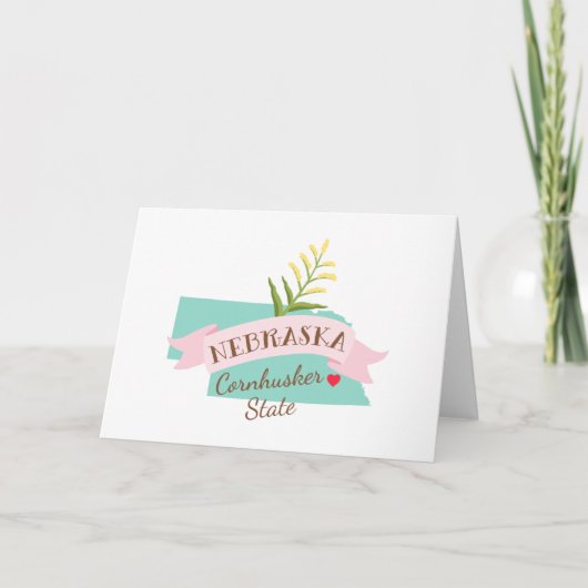 Cornhusker Kaart (Voorkant)