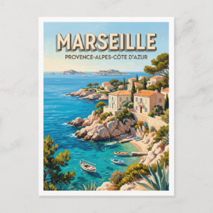 Corniche Kennedy Marseille Frankrijk Briefkaart