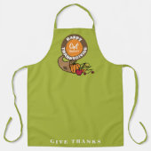 Cornicopie Thanksgiving | Aangepaste feestdag Schort (Voorkant)