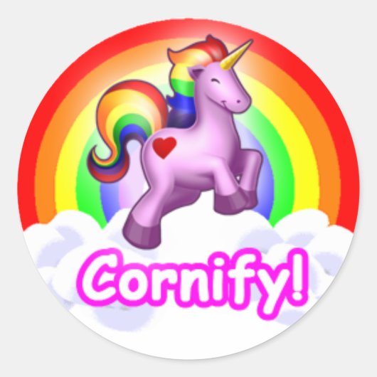 Cornify Sticker (Voorkant)