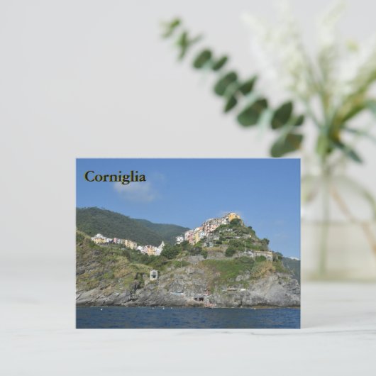 Corniglia-briefkaart Briefkaart (Staand voorkant)