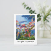 Corniglia Cinque Terre Italië Briefkaart (Staand voorkant)