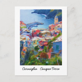 Corniglia Cinque Terre Italië Briefkaart